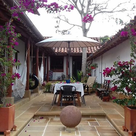 Bed and Breakfast Casa Tierrarte Barichara Exterior foto