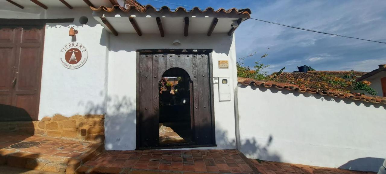 Bed and Breakfast Casa Tierrarte Barichara Exterior foto