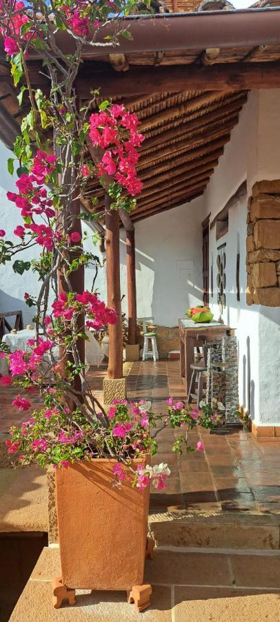 Bed and Breakfast Casa Tierrarte Barichara Exterior foto