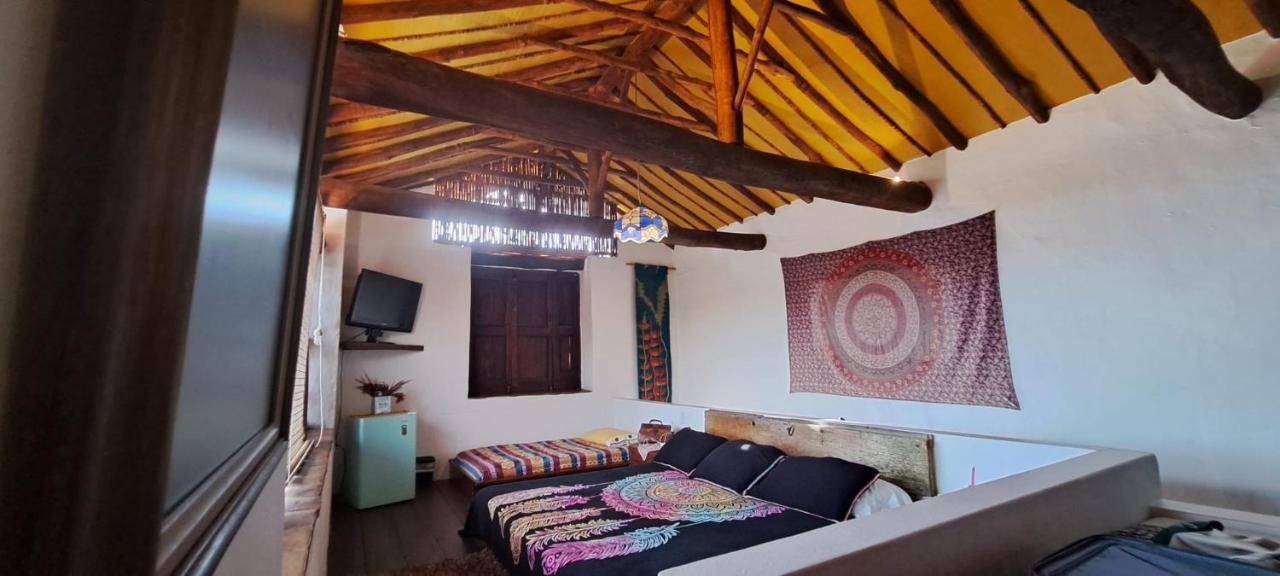 Bed and Breakfast Casa Tierrarte Barichara Exterior foto