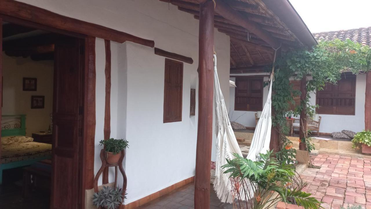 Bed and Breakfast Casa Tierrarte Barichara Habitación foto