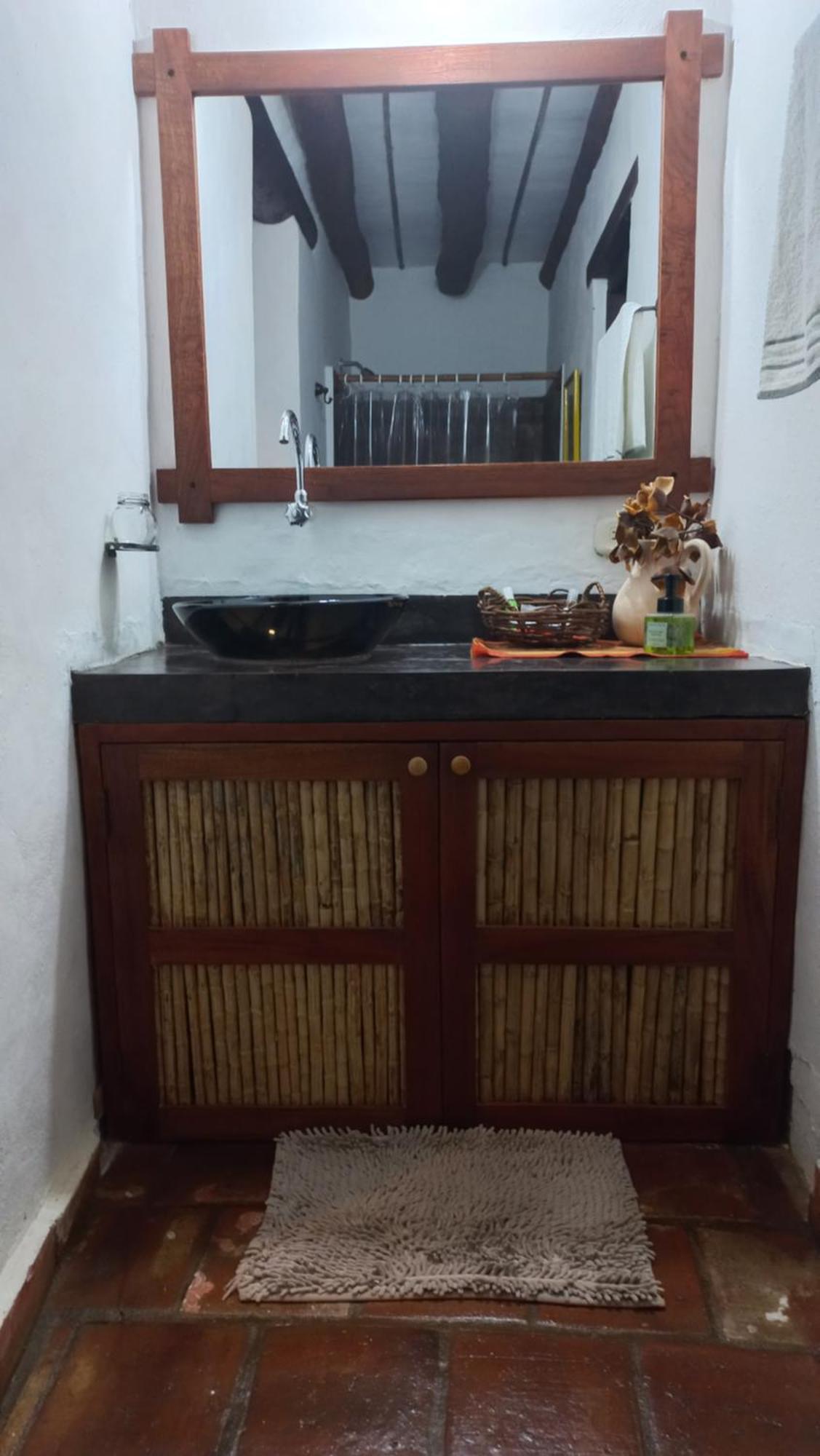 Bed and Breakfast Casa Tierrarte Barichara Habitación foto