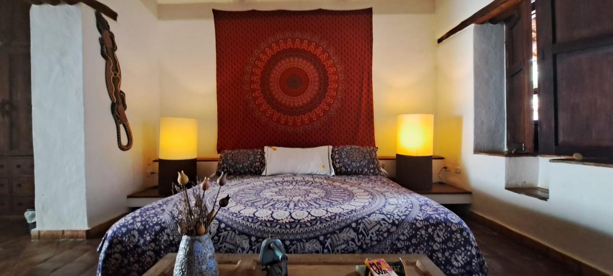 Bed and Breakfast Casa Tierrarte Barichara Habitación foto