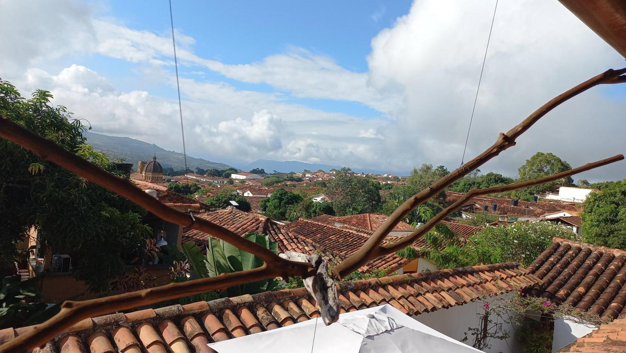 Bed and Breakfast Casa Tierrarte Barichara Exterior foto