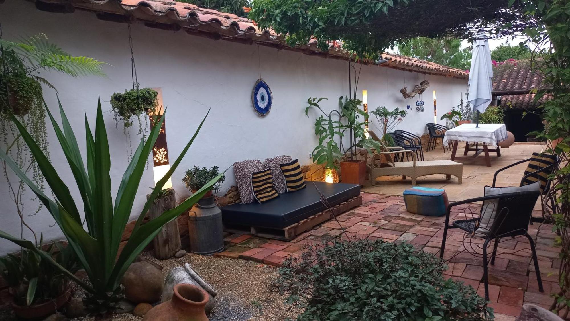 Bed and Breakfast Casa Tierrarte Barichara Exterior foto