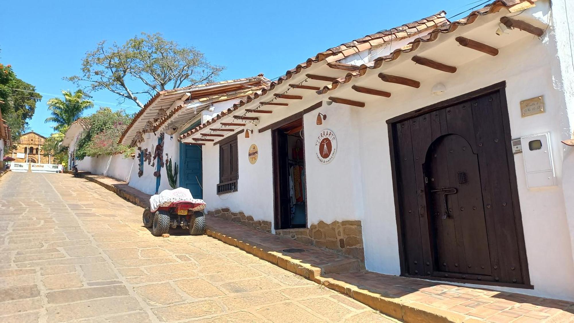 Bed and Breakfast Casa Tierrarte Barichara Exterior foto