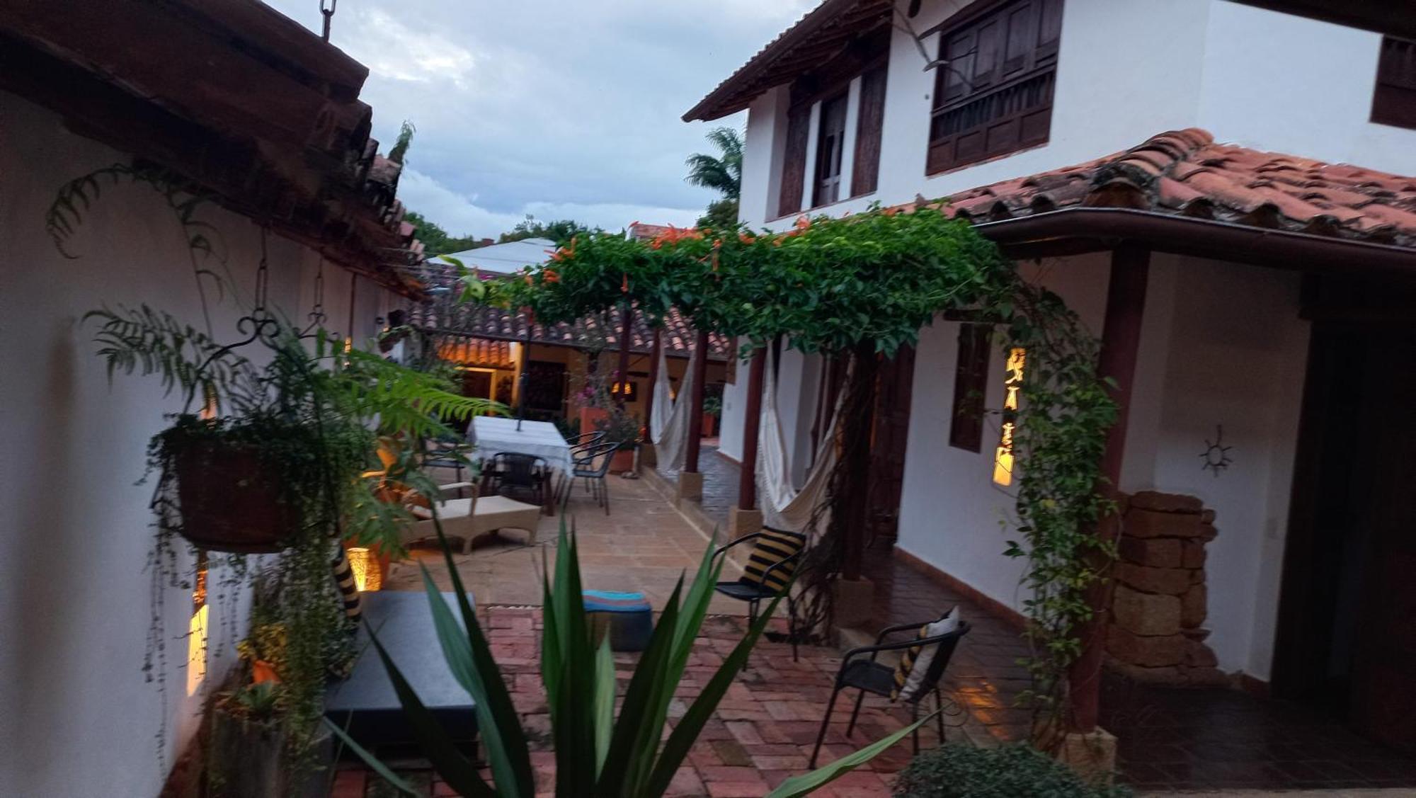 Bed and Breakfast Casa Tierrarte Barichara Exterior foto