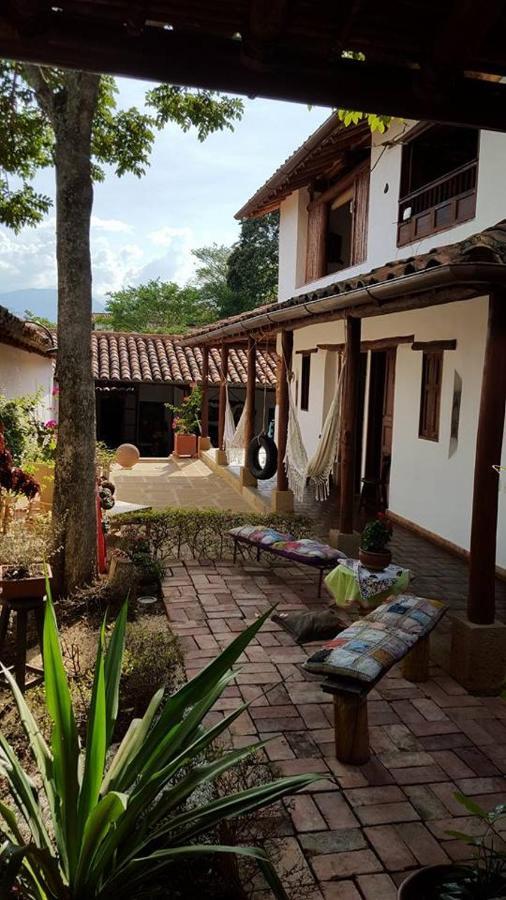 Bed and Breakfast Casa Tierrarte Barichara Exterior foto