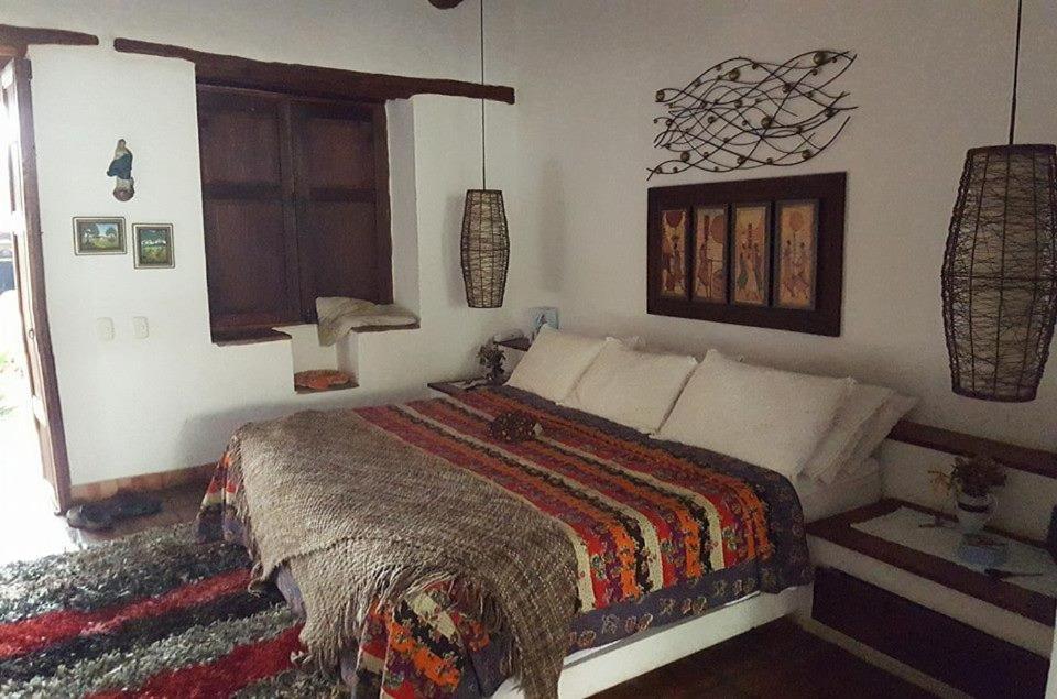 Bed and Breakfast Casa Tierrarte Barichara Exterior foto