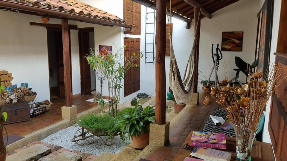 Bed and Breakfast Casa Tierrarte Barichara Exterior foto